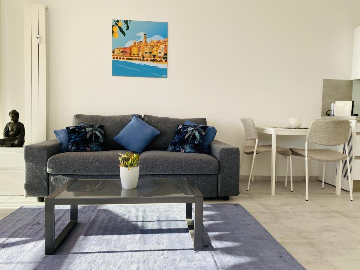 Le Vigia-Vue Mer-Terrasse-Climatisation-Parking Menton Ngoại thất bức ảnh